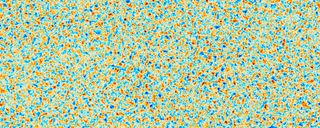A portion of the Atacama Cosmology Telescope's new image of the cosmic microwave background