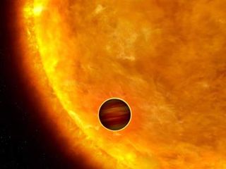 Space Satellite Spots Its First Extrasolar Planet