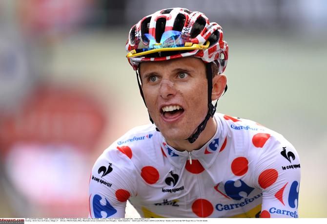 Rafal Majka (Tinkoff-Saxo) took over the mountains classification