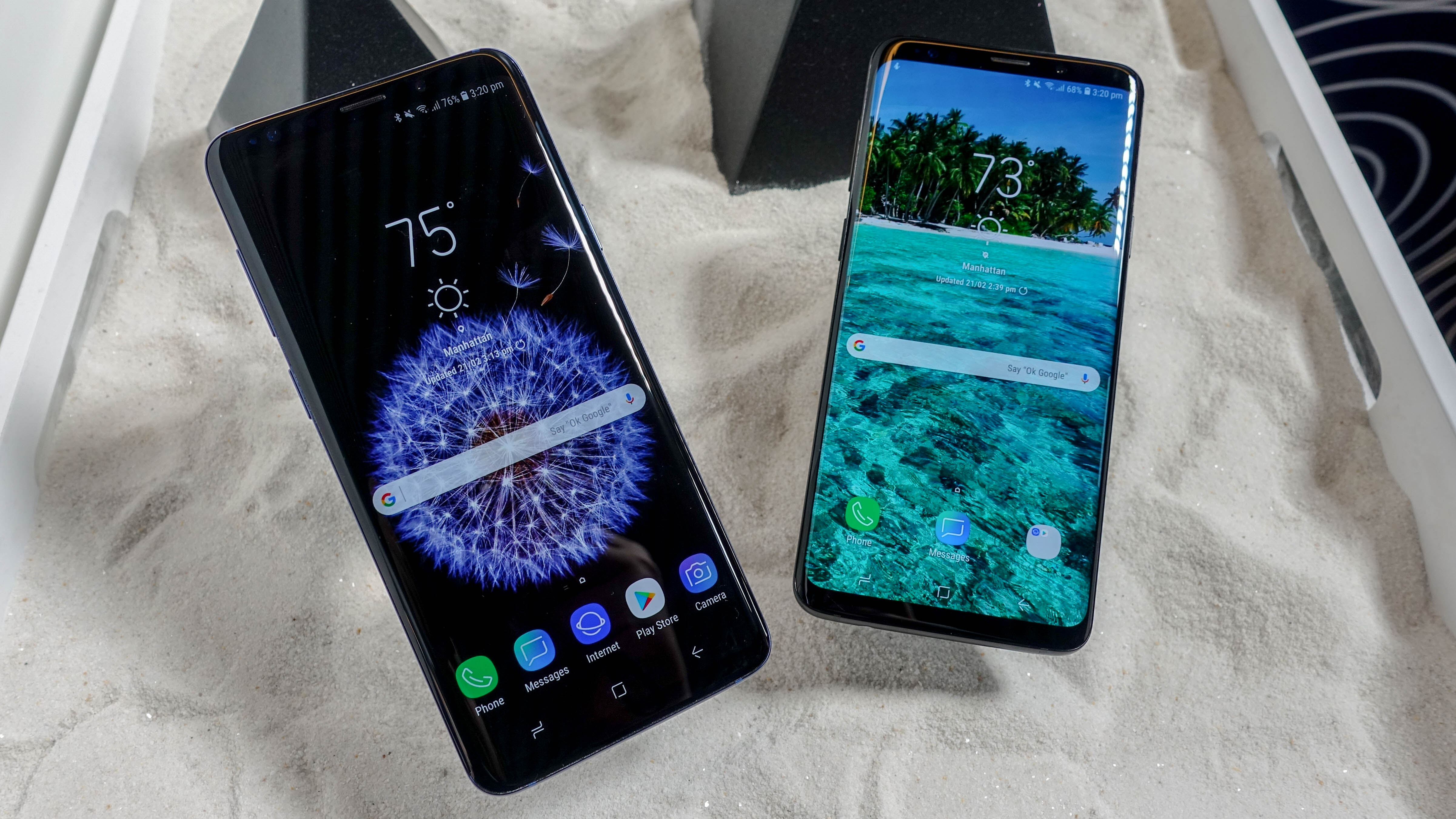 The difference between Galaxy S9 and S9+