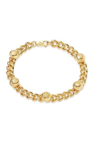 Gold Lucky Charm Chain Bracelet
