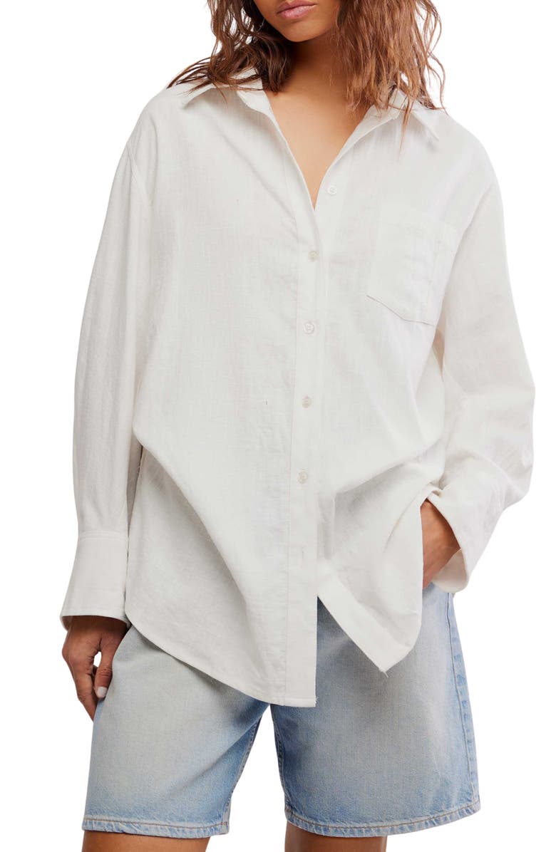 Sabine Cotton Button-Up Shirt