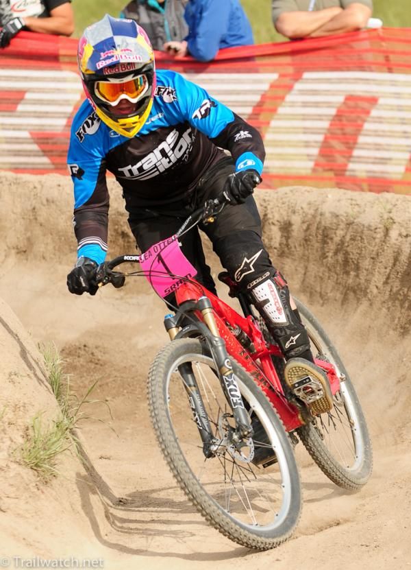 Jill Kintner (Transitions) has what looked like a perfect run