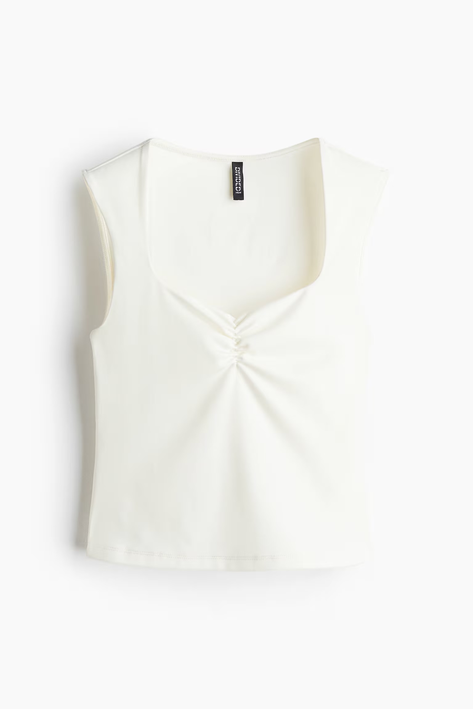 H&M, Gathered Sleeveless Top