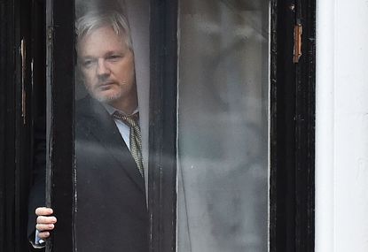 Julian Assange of Wikileaks. 