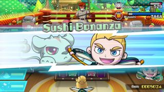 The Sushi Striker scores a Sushi Bonanza.