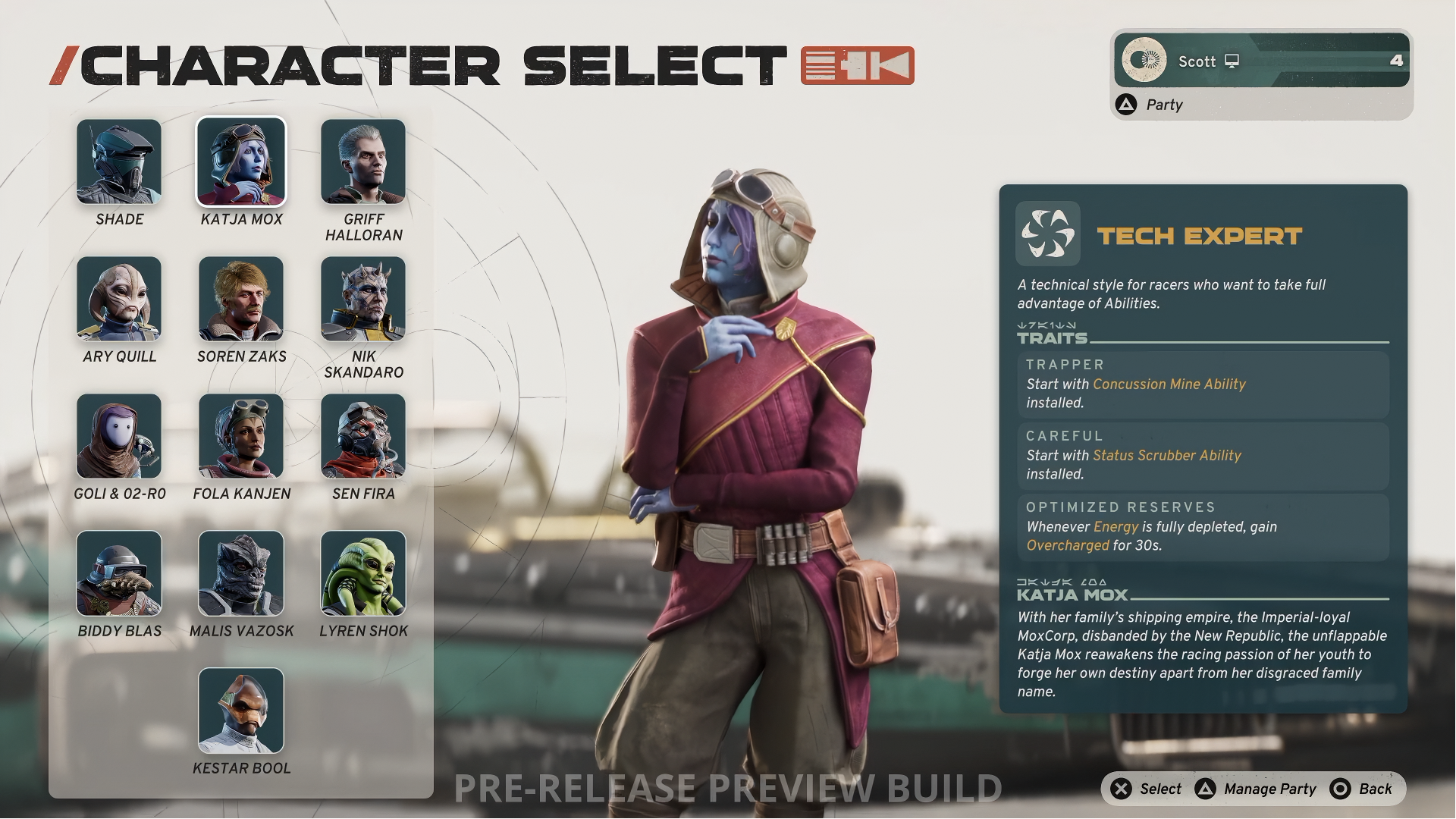  Galactic Racer, showing the race betting and character selection screens.