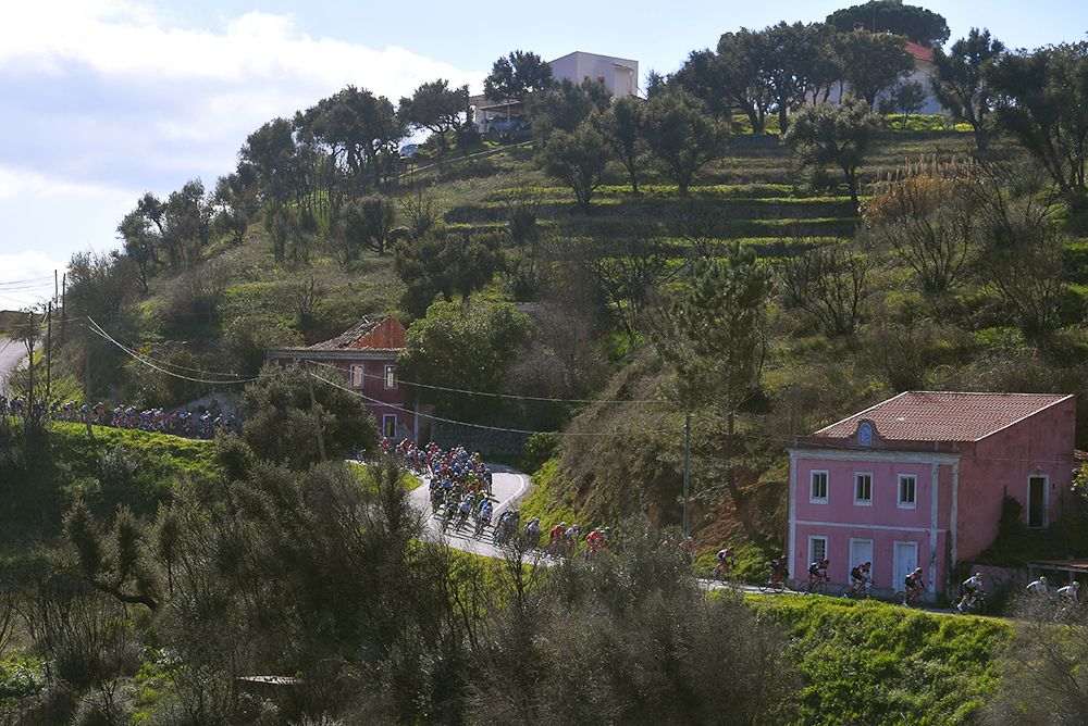 Scenery along the route of stage 2 at Volta ao Algarve