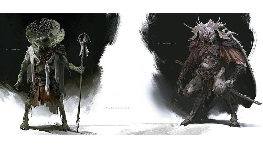 Black Myth Wukong character art