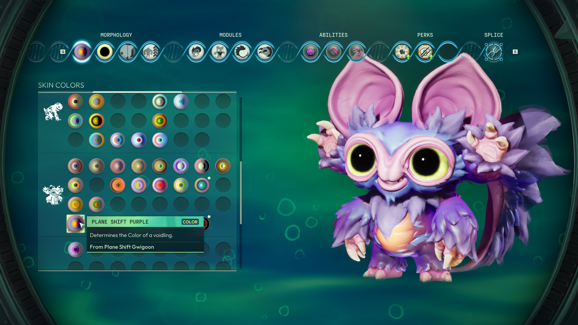 A voidling in the upcoming PC game, Voidling Bound