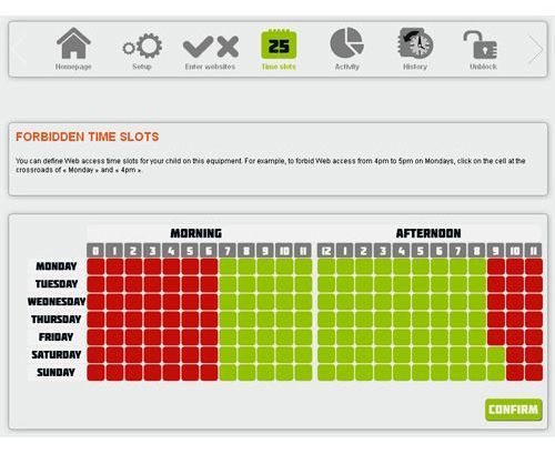 In case you are concerned your kids spend too much time on their phones, Witigo allows you to limit their usage.