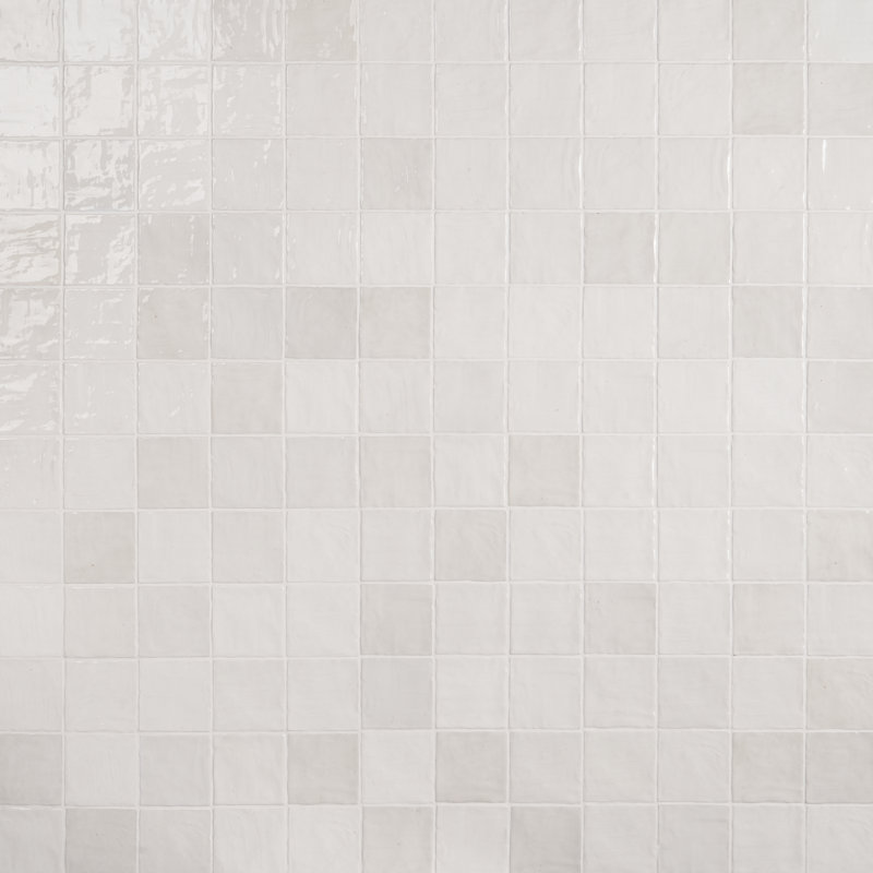 Bond Tile Karma 4&quot; X 4&quot; Glazed Ceramic Wall Tile (5.38 Sq. Ft. / Case) &amp;amp; Reviews | Wayfair