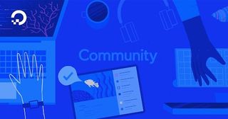 DigitalOcean's graphic for its online support community