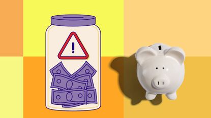 Easy-access savings accounts concept