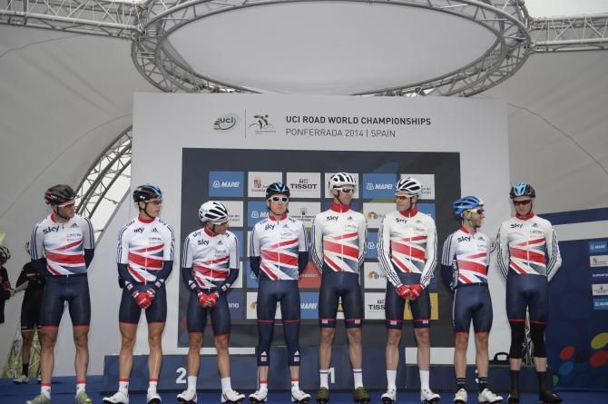 David Millar rode his last race as a professional as part of the Great Britain team