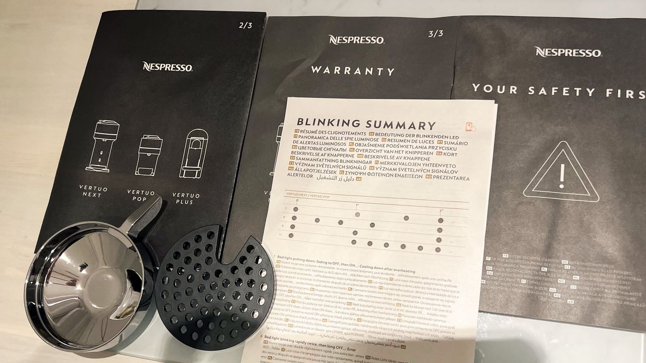 Nespresso Vertuo Next being tested in writer's home