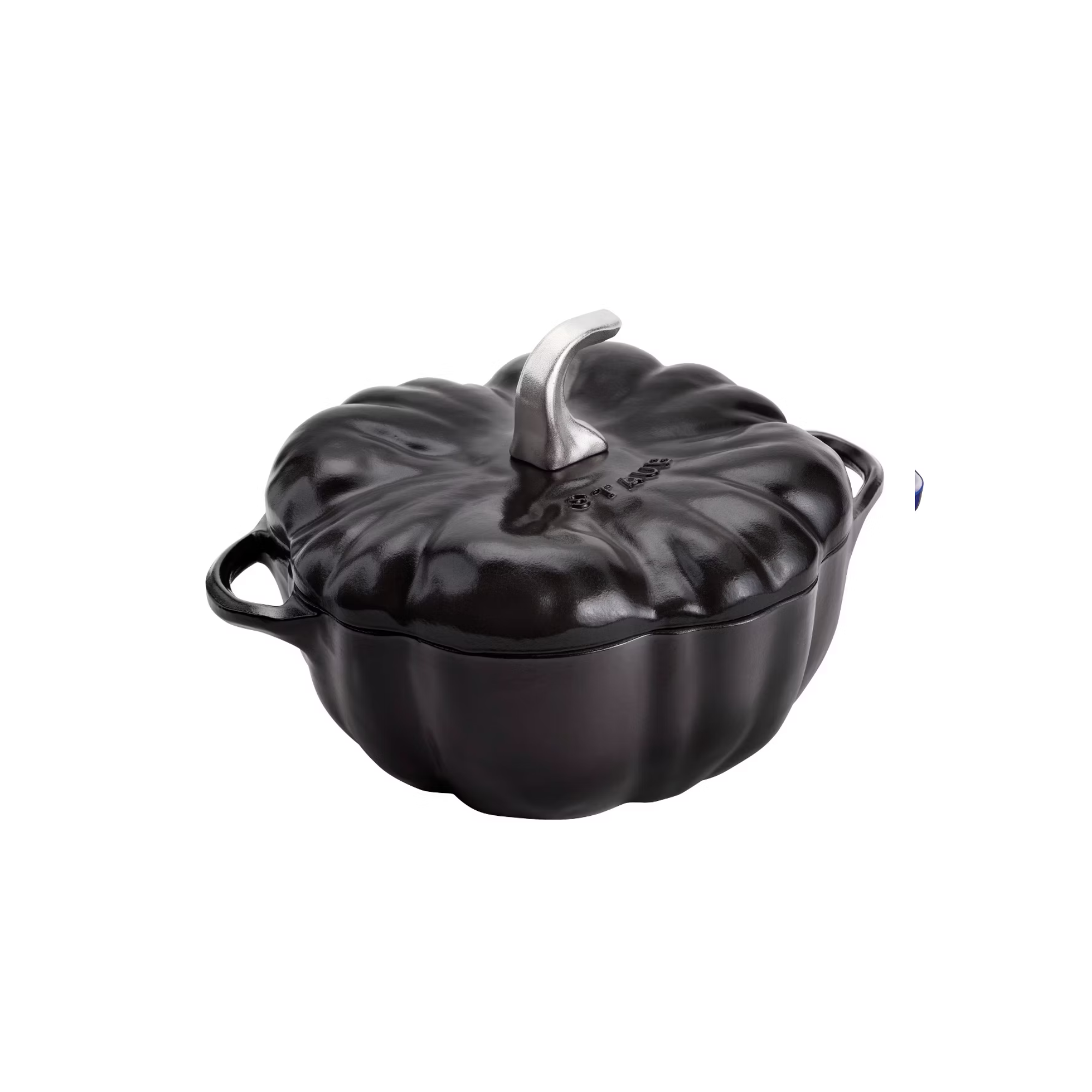 Staub Cast Iron 3.5-Qt Pumpkin Cocotte With Stainless Steel Knob