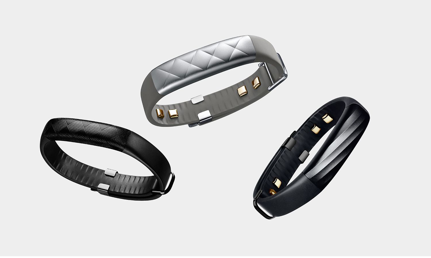 Lot De 4 Bracelets Jawbone Up 24 – Tracker D'activité Et Sommeil, Noir/rouge, Taille LG, Occasion