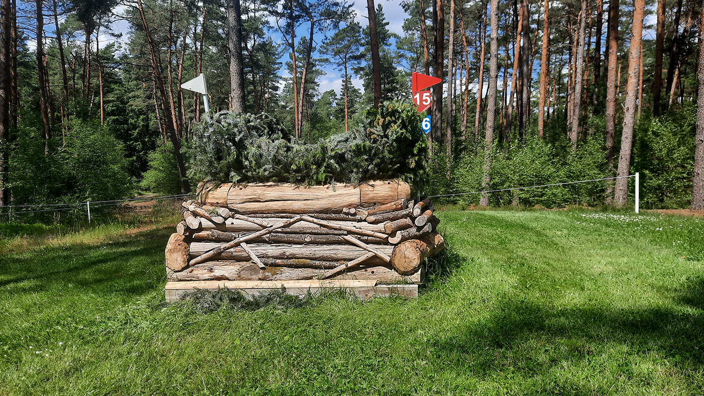 Luhmuhlen Horse Trials cross country course