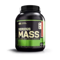 Optimum Nutrition Serious Mass Whey Protein Powder, Strawberry, 2.72 kg | Sale Price £19.99 | Was £41.99 | Save £22 (52%)Offer ends at 23:59 on 30 August.