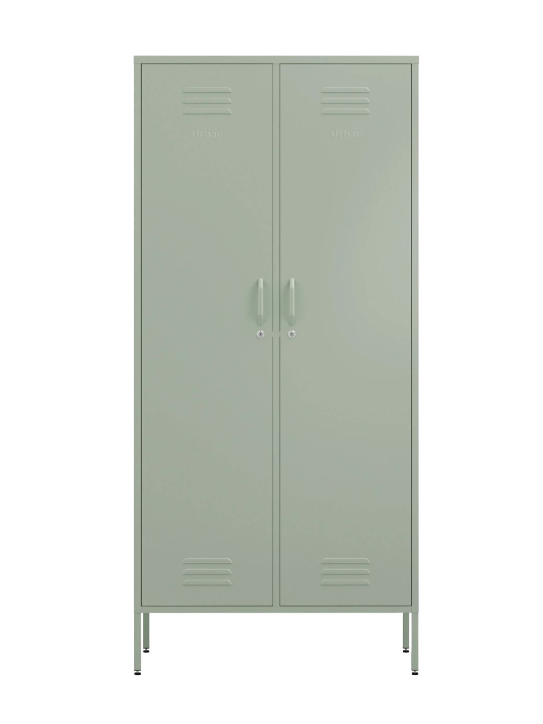 Urban Lockers, The Chelsea - Tall Double Door Storage Locker in Sage