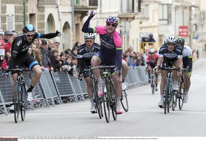 Sacha Modolo wins the second day of the Challenge Mallorca