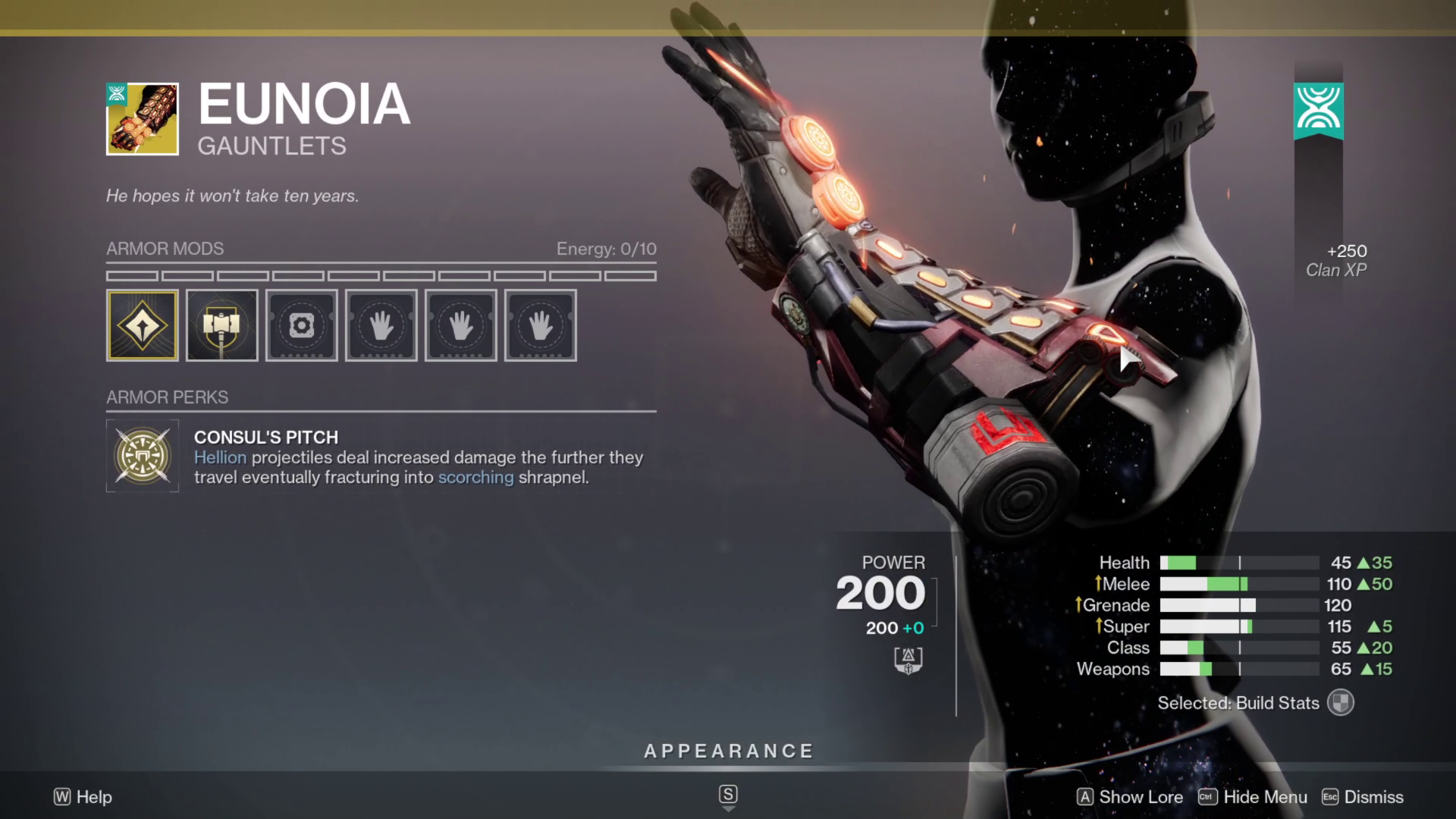 Destiny 2 Edge of Fate exotics - Eunoia