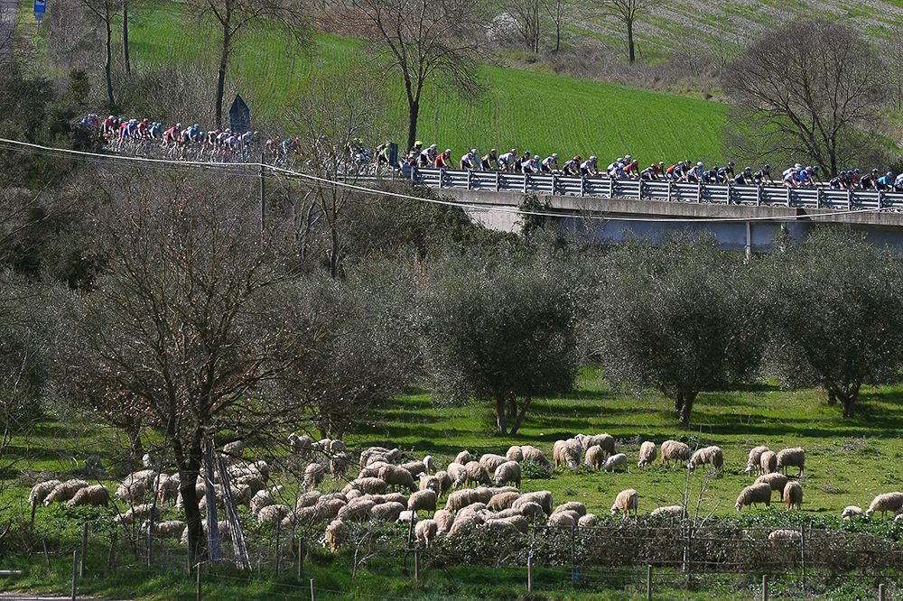 Scenery from along the route of stage 3 at Tirenno-Adriatico