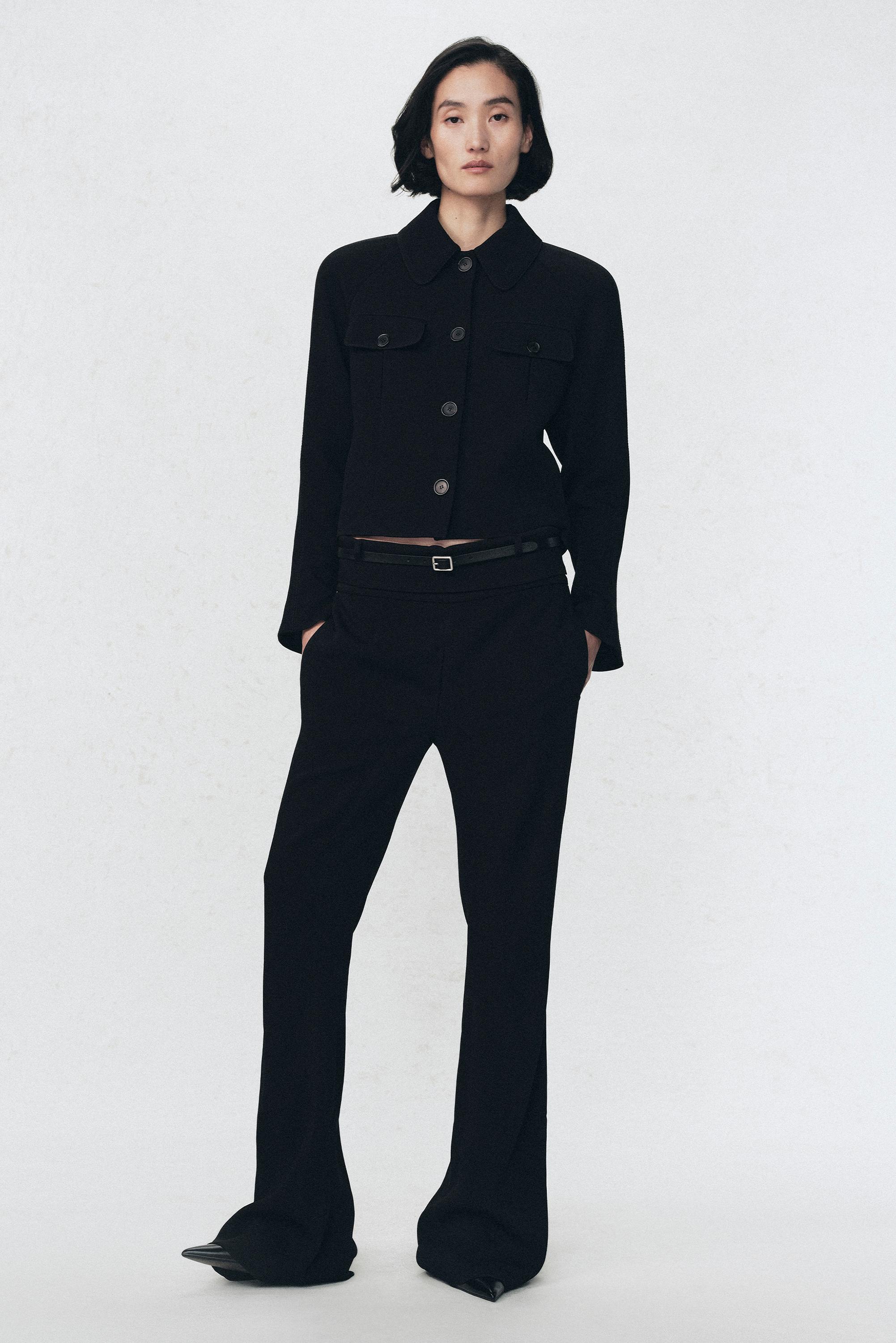 Soshiotsuki X Zara Turn-Up Waist Trousers