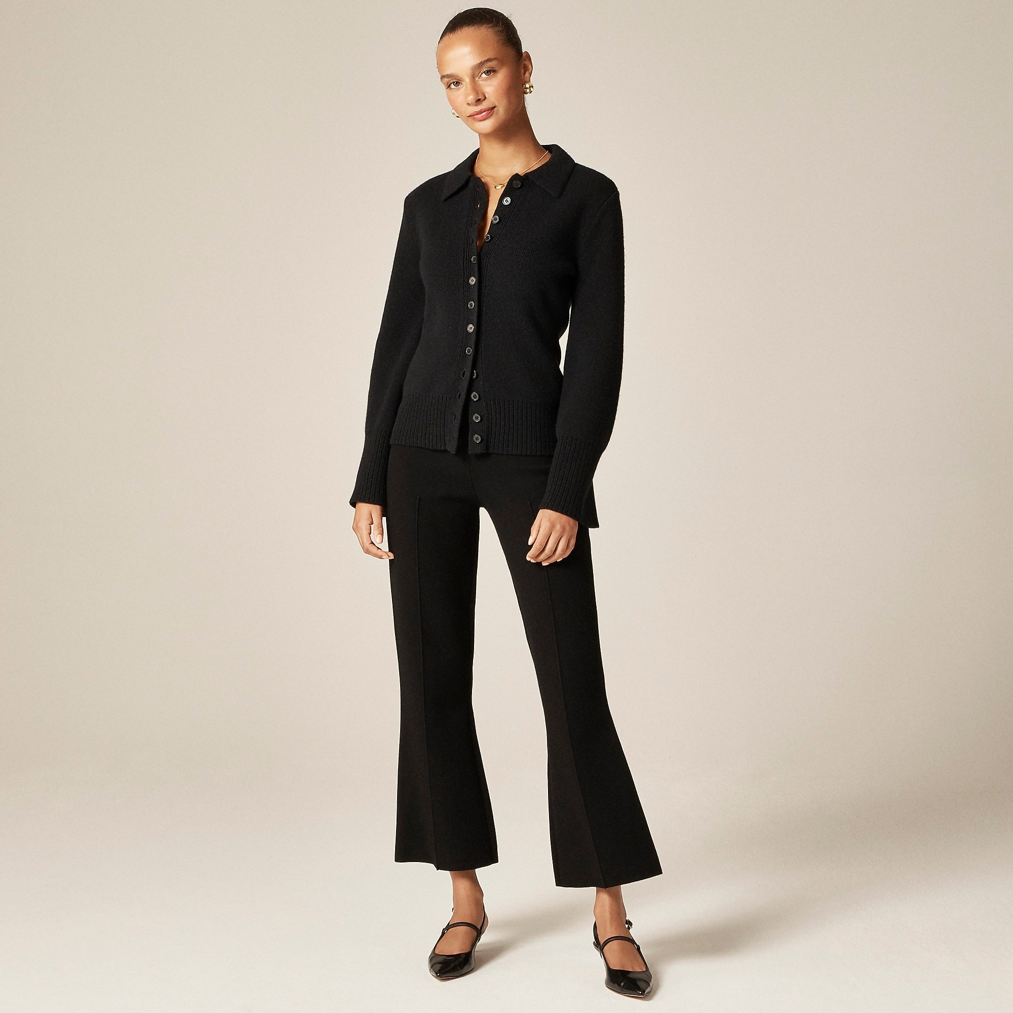 jcrew, New Delaney Kickout Sweater Pant
