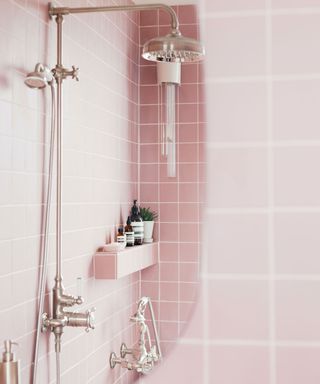 Millennial pink bathroom makeover – Victorian bathroom – Pink Bathroom ...