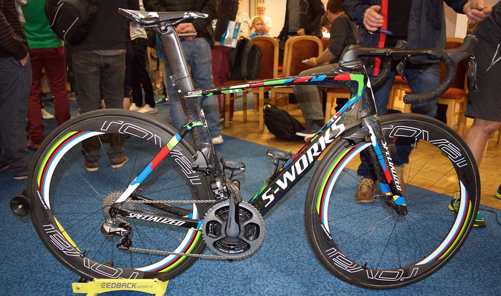 Peter Sagan's custom painted Specialized S-Works Venge ViAS
