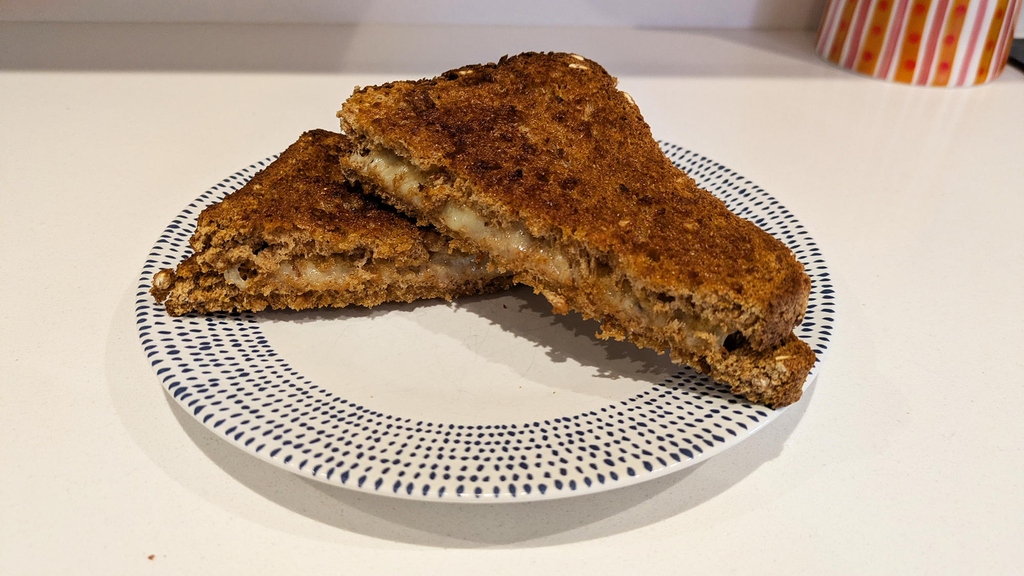 Ninja Crispi Microwave - grilled cheese toasty