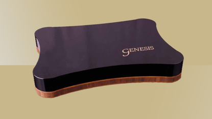 Front view of the Genesis Simplicity Phono on a yellow background