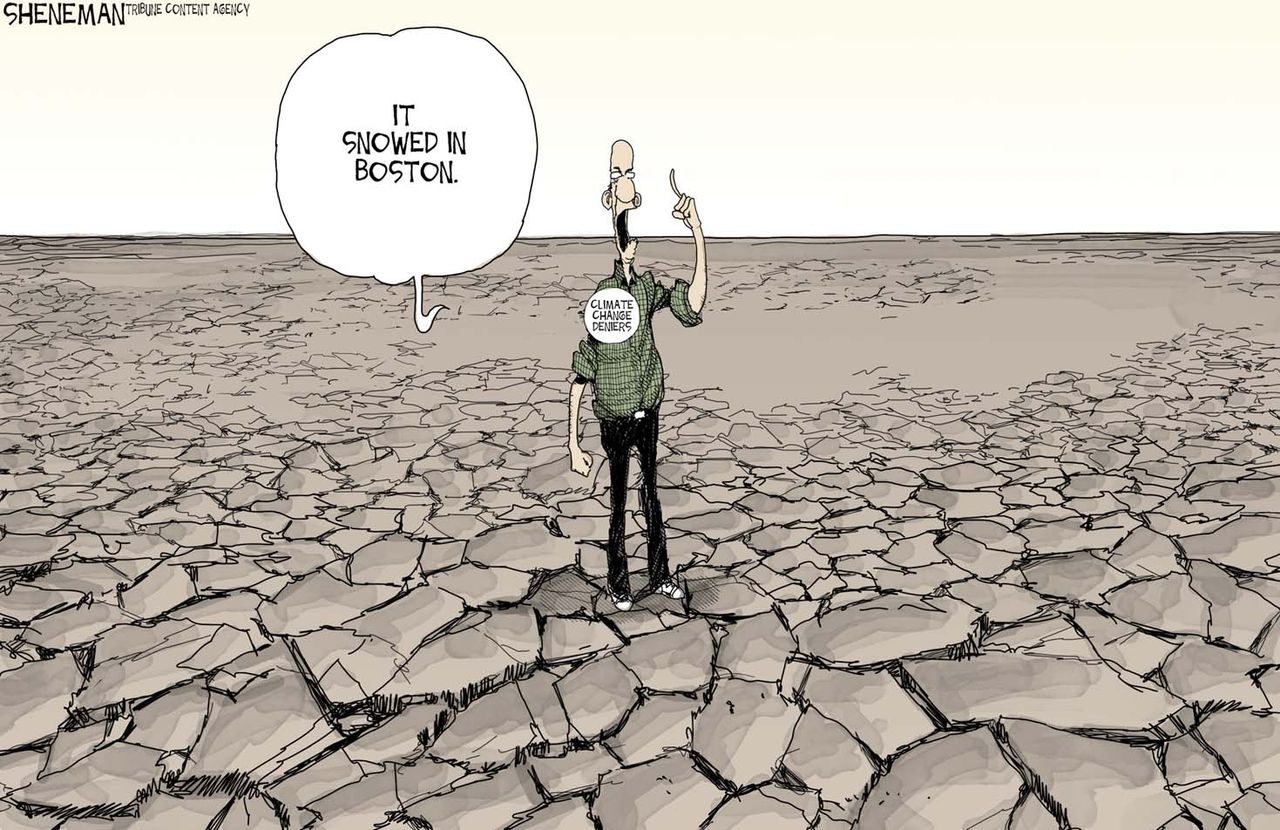 
Political cartoon Florida Climate Change