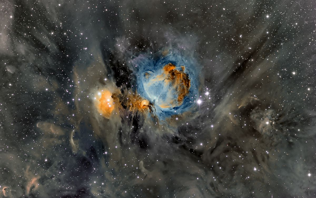 Orion Nebula Glows In Psychedelic Colors In Stunning Amateur Photo Space