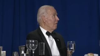 Joe Biden in faux shock at White House Correspondents Dinner