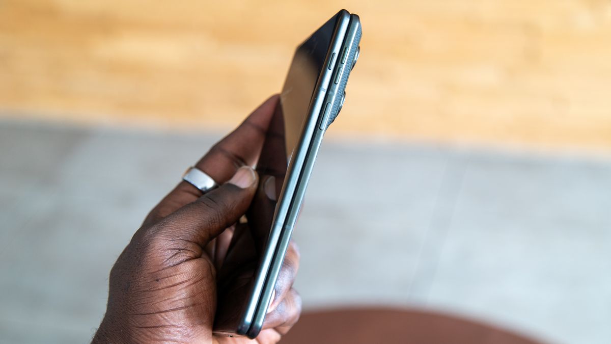Motorola Razr Fold from the side