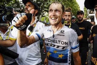 Matteo Trentin (Mitchelton-Scott) wins stage 17 at the Tour de France