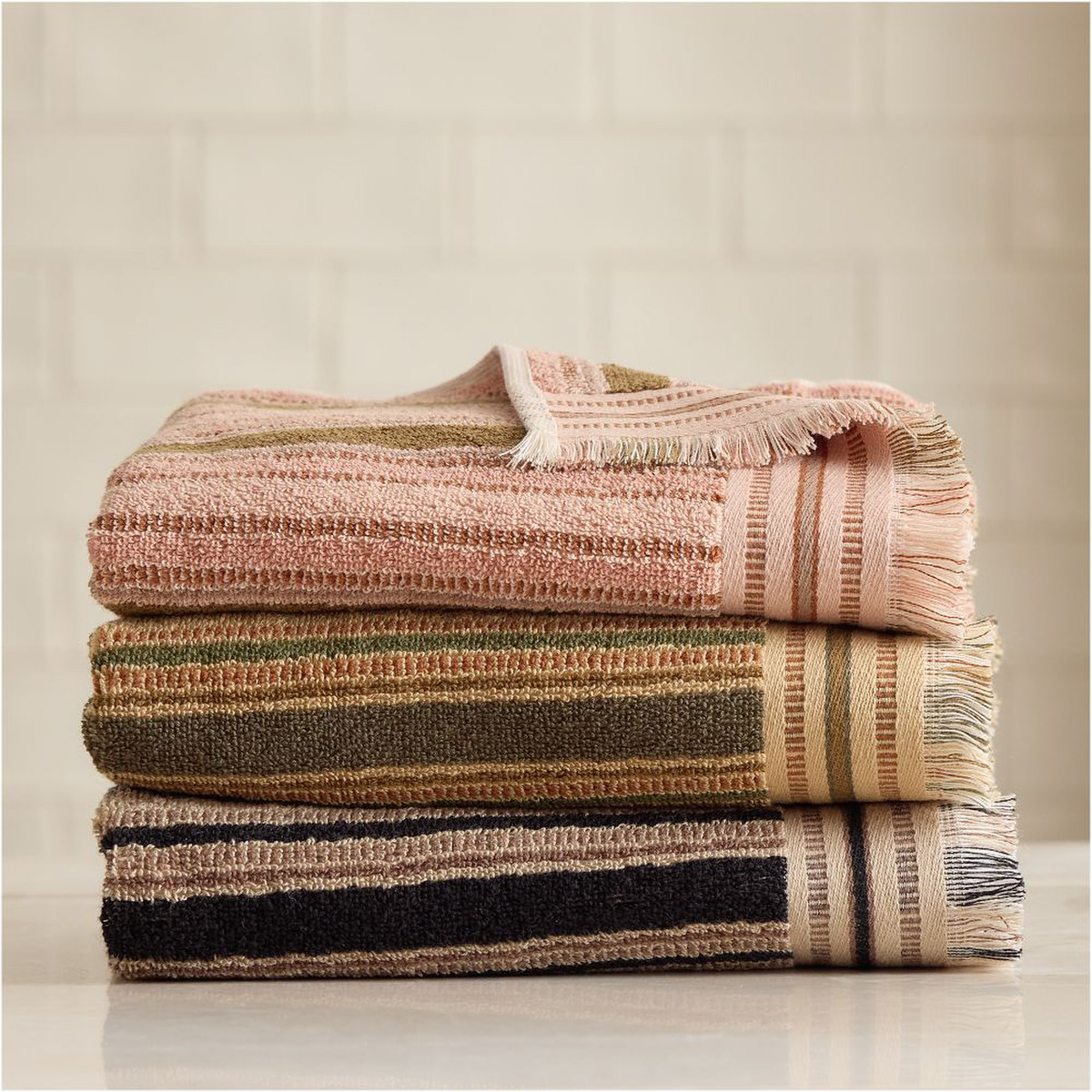 West Elm, Pierce &amp;amp; Ward Bold Stripe Hand Towel