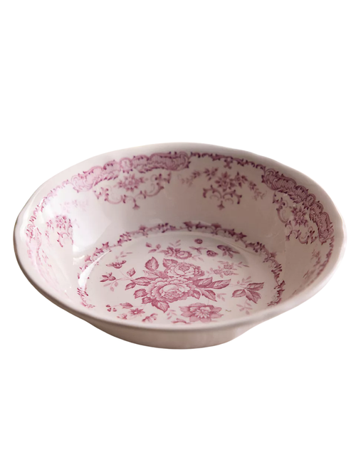 Pink Floral Bowl