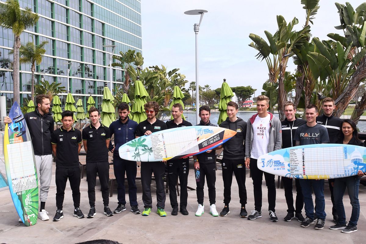 Riders will be signing in on surfboards which will then be given away