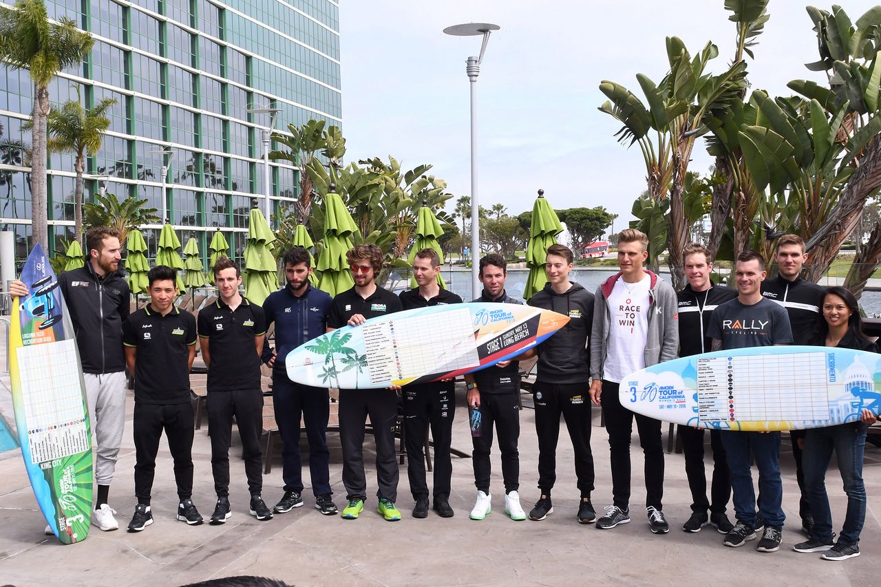 Riders will be signing in on surfboards which will then be given away