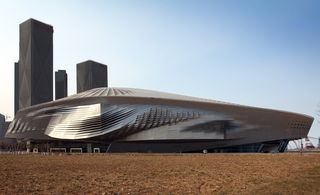 Dalian International Conference Centre by Coop Himmelb(l)au