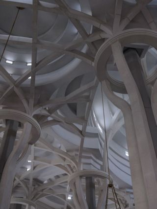 Geometric ceiling design