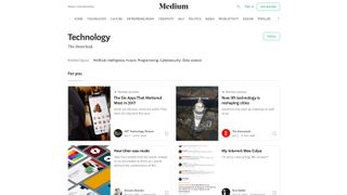 Medium technology blogs