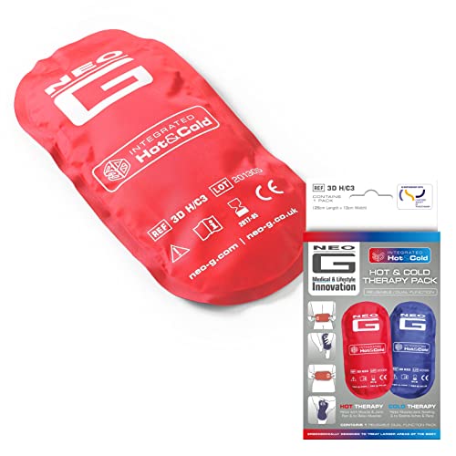 Neo G Hot and Cold Therapy Pack &amp;ndash; Heat Pack Ice Packs for Injuries Reusable, Muscle Inflammation, Joint Pain, Swelling, Sprains &amp;ndash; Flexible &amp;amp; Dual Function - Class 1 Medical Device - 1 Pack