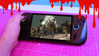 Red Dead Redemption Undead Nightmare played on an ROG Ally X handheld