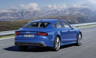 Audi’s RS7 Blue