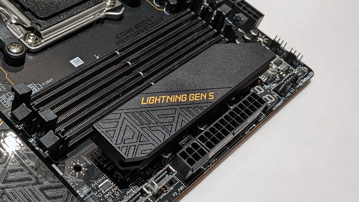 MSI MEG X670E primary M.2 slot